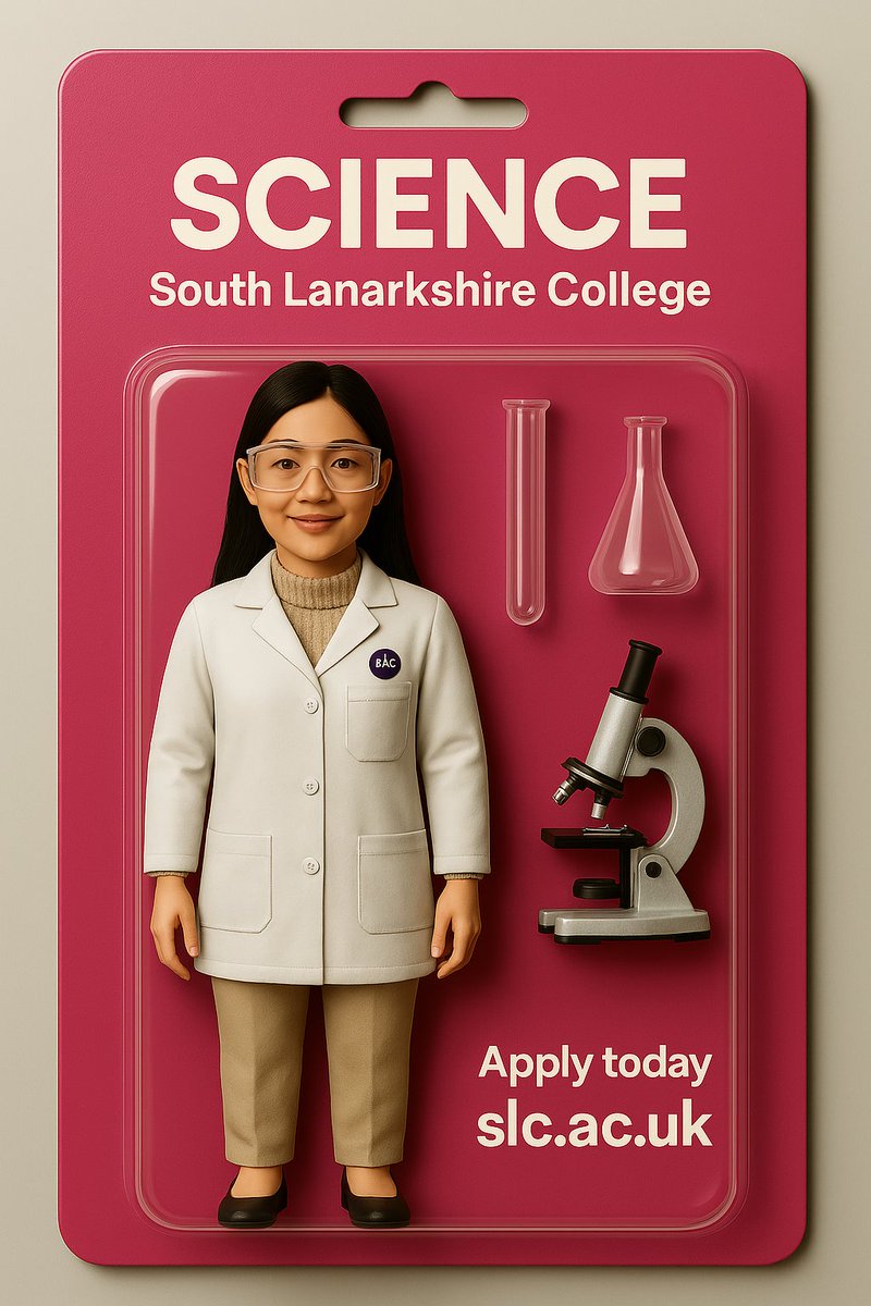 We’re jumping on the doll box trend!

Which career would you choose? Make it a reality at South Lanarkshire College…

Explore different career options and find out more about our courses on offer → slc.ac.uk/courses/browse…
#OurSLC