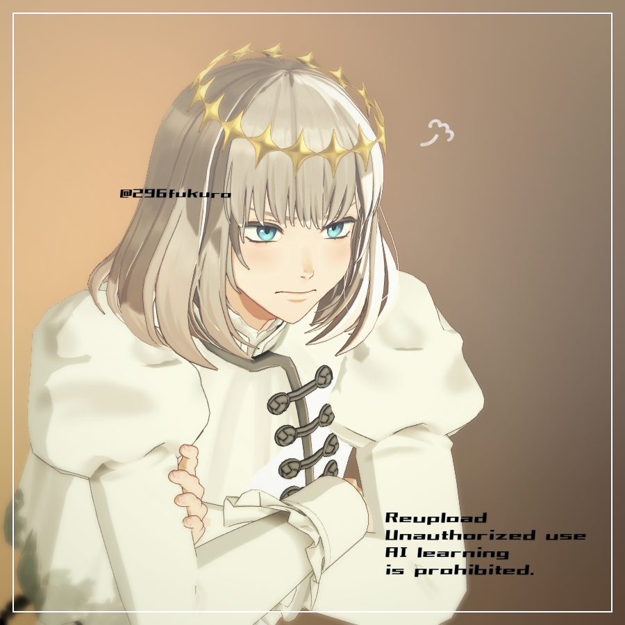 オベロン(Fate) 「覚さんちのオベロンくんを見てくれ」|ふくろう🦉のイラスト