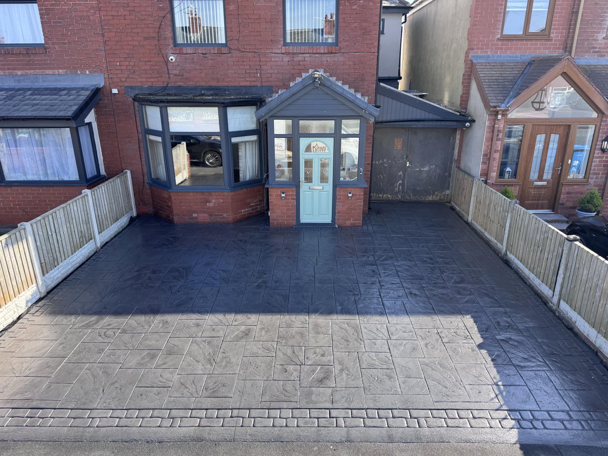 NCobblestone's tweet photo. DRIVEWAY #BLACKPOOL
Recent imprinted #concrete installation in the #SouthShore area of Blackpool creating additional off road #parking.
Contact us to quote for your home.
#Anchorsholme #Layton #Marton #Mereside #Norbreck #Normoss #Staining #Warbreck
https://t.co/FpZ6QlYINI https://t.co/EJChtw1VMF