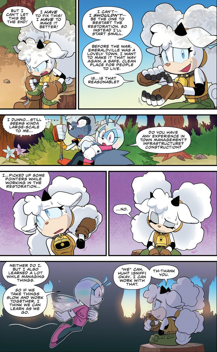 JewelLoveDaily's tweet photo. Happy 7th anniversary to one of Jewel's best employees Lanolin the Sheep!

Sources: Issue 37, Issue 41, Issue 76

#JeweltheBeetle #LanolintheSheep #IDWSonic https://t.co/OvtC2x7qDZ