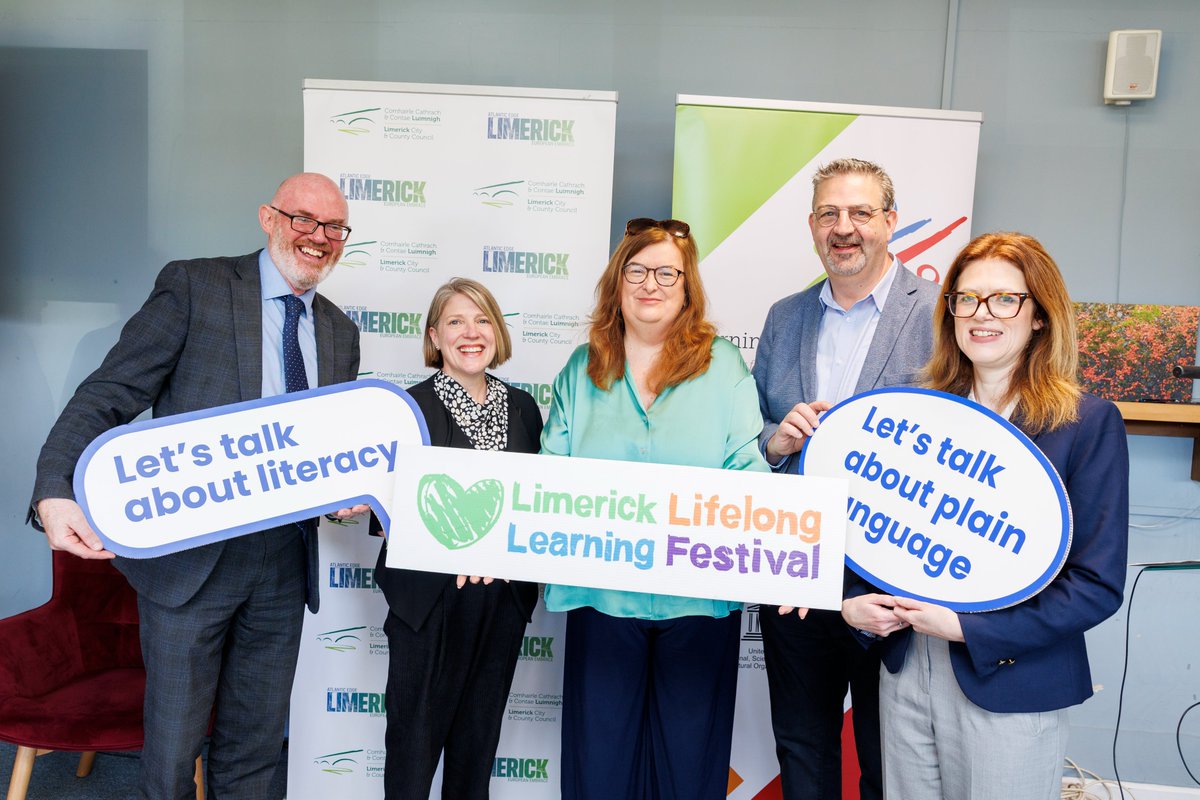Wonderful celebration of the power of #Literacy &amp; #LifelongLearning <a href="/Limerick_ie/">Limerick.ie</a> Lifelong Learning Festival at Access <a href="/UL/">University Of Limerick</a> Campus yesterday. Great discussions highlighting how 'All Literacies Change Lives' be it #Financial #Health #Media or #DigitalLiteracy. #AdultLitreracyForLife