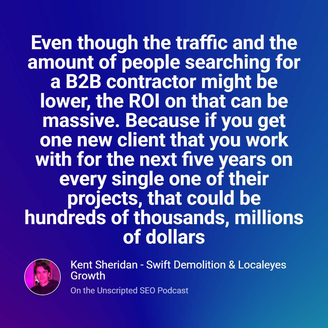 JeremyRiveraSEO's tweet photo. Fantastic insights if you're doing local SEO for service industries in the newest episode of @unscriptedseo - I Interviewed @kentdotfyi and got a TON of great observations and action items.

Listen here:
https://t.co/eDUQ86V2hQ https://t.co/wqrdQSKsoU