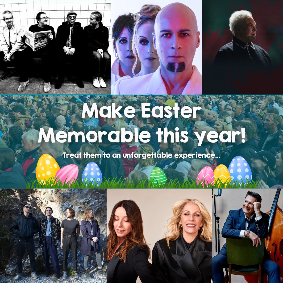 Liz Hobbs Group (@lizhobbs_group) on Twitter photo 🐣 Good Friday vibes!
While you're enjoying the long weekend, why not plan something big with family & friends? 🎶☀️
🎤 <a href="/RealSirTomJones/">Tom Jones</a> <a href="/OCSmusic/">Ocean Colour Scene</a> <a href="/humanleagueHQ/">THL</a> <a href="/Razorlight/">Razorlight</a> & more!
Swap the chocolate for a summer of memories – grab your tickets now!
👉 lizhobbsgroup.com/gigs-tickets 🐣 Good Friday vibes!
While you're enjoying the long weekend, why not plan something big with family & friends? 🎶☀️
🎤 <a href="/RealSirTomJones/">Tom Jones</a> <a href="/OCSmusic/">Ocean Colour Scene</a> <a href="/humanleagueHQ/">THL</a> <a href="/Razorlight/">Razorlight</a> & more!
Swap the chocolate for a summer of memories – grab your tickets now!
👉 lizhobbsgroup.com/gigs-tickets