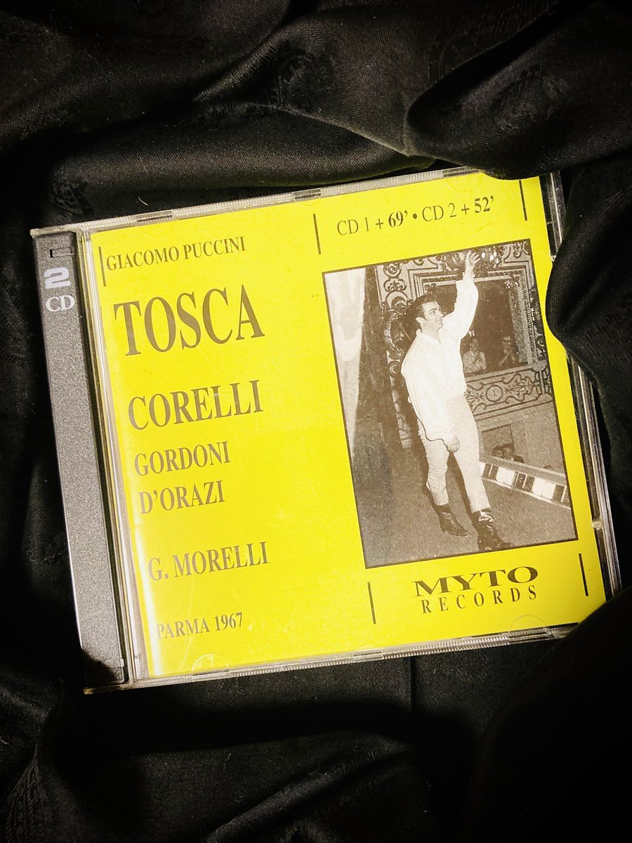 CHAI_PON5's tweet photo. #Tosca(1967)
#FrancoCorelli
フランコ聴く🎧
カヴァラドッシが強すぎて
本筋完全に逸脱しちゃってめちゃくちゃなんだけど
聴いてるとめっちゃ血が騒ぐ🩸
この音源Spotify にはないっぽくて
最近CDは消えつつあるけど
こういうのが埋もれてしまうのはもったいないと思った💿 https://t.co/WujoVOIwQB