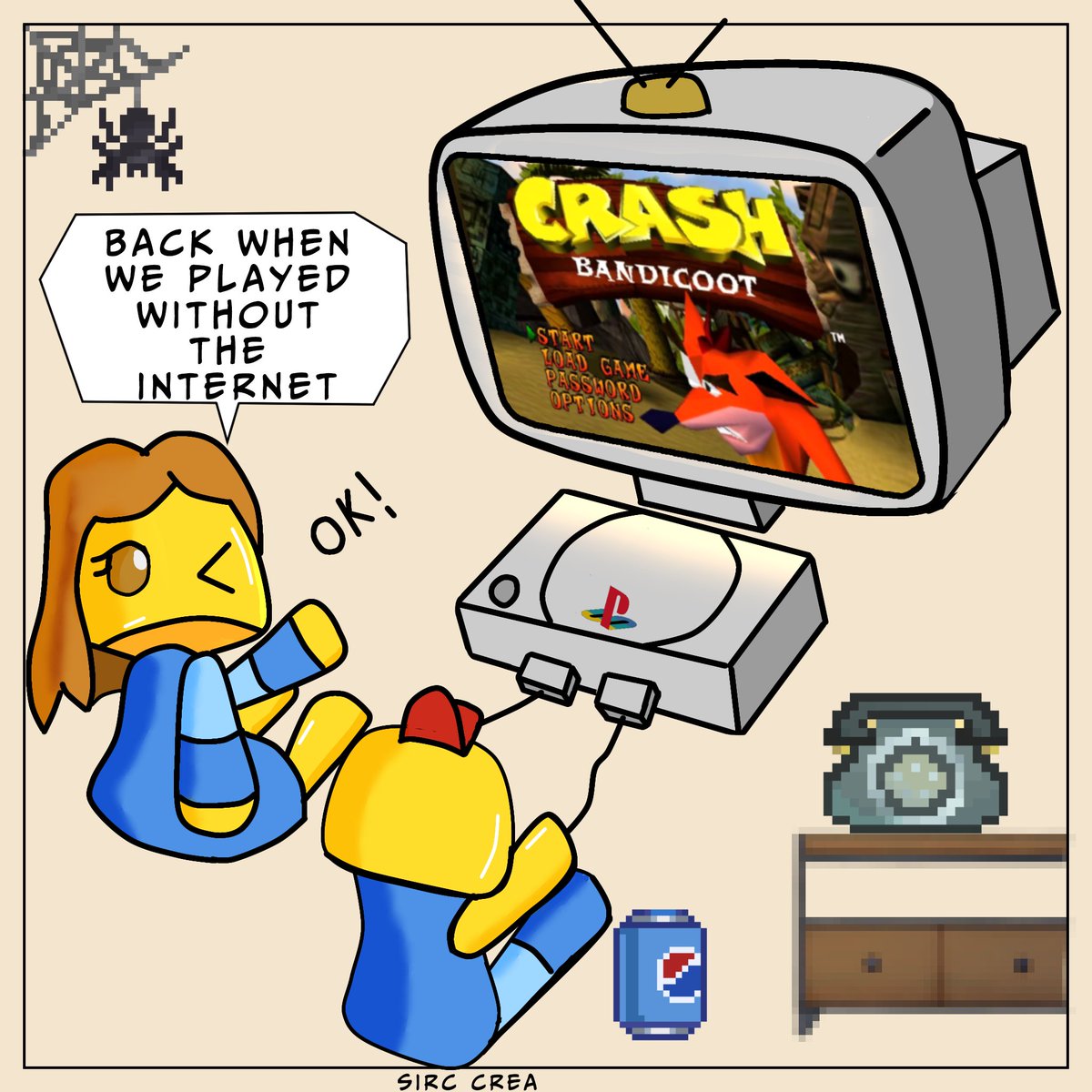 sirc_creations's tweet photo. Play station 1 on @rodeodotclub
Anyone else remember Crash Bandicoot?
collects the NFT! : https://t.co/nGbLa7Eelk
#NFTs #NFT #NFTCommunity #illustration #digitalart #Creators #drawing #remenber #PlayStation #NFTCollectors #nftarti̇st #art #cryptoart #creation #supportartist https://t.co/H6EJmEkRBP