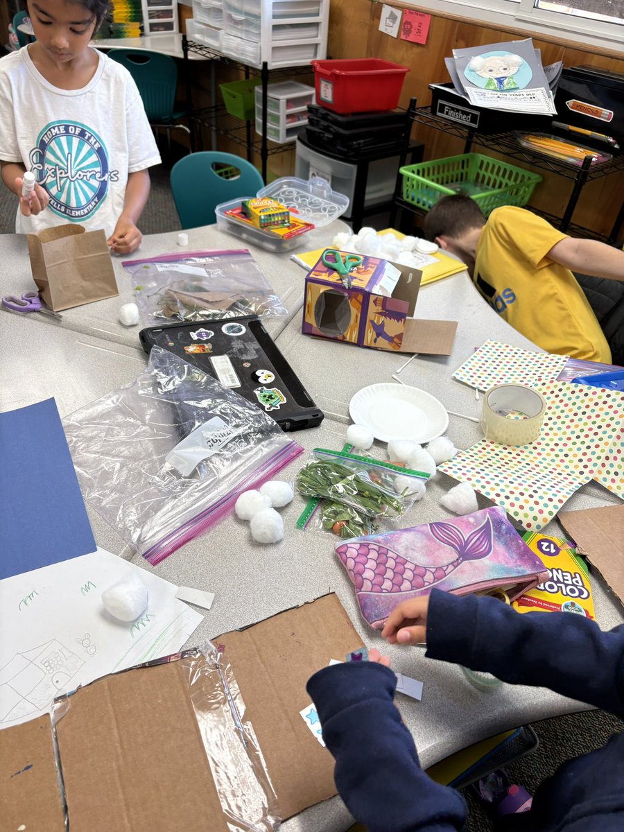 Mendoza2ndWells's tweet image. Problem:  we have wild bunnies who do not have safe places to keep their babies!
Solution: build bunny houses so babies will be safe! 🐰🐰🐰#module10hmh #inquiryproject
@CFISDPK1 @CFISDWells