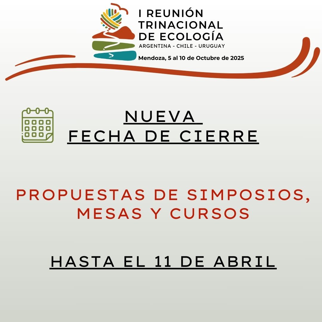 I Reunión Trinacional de Ecología tweet media