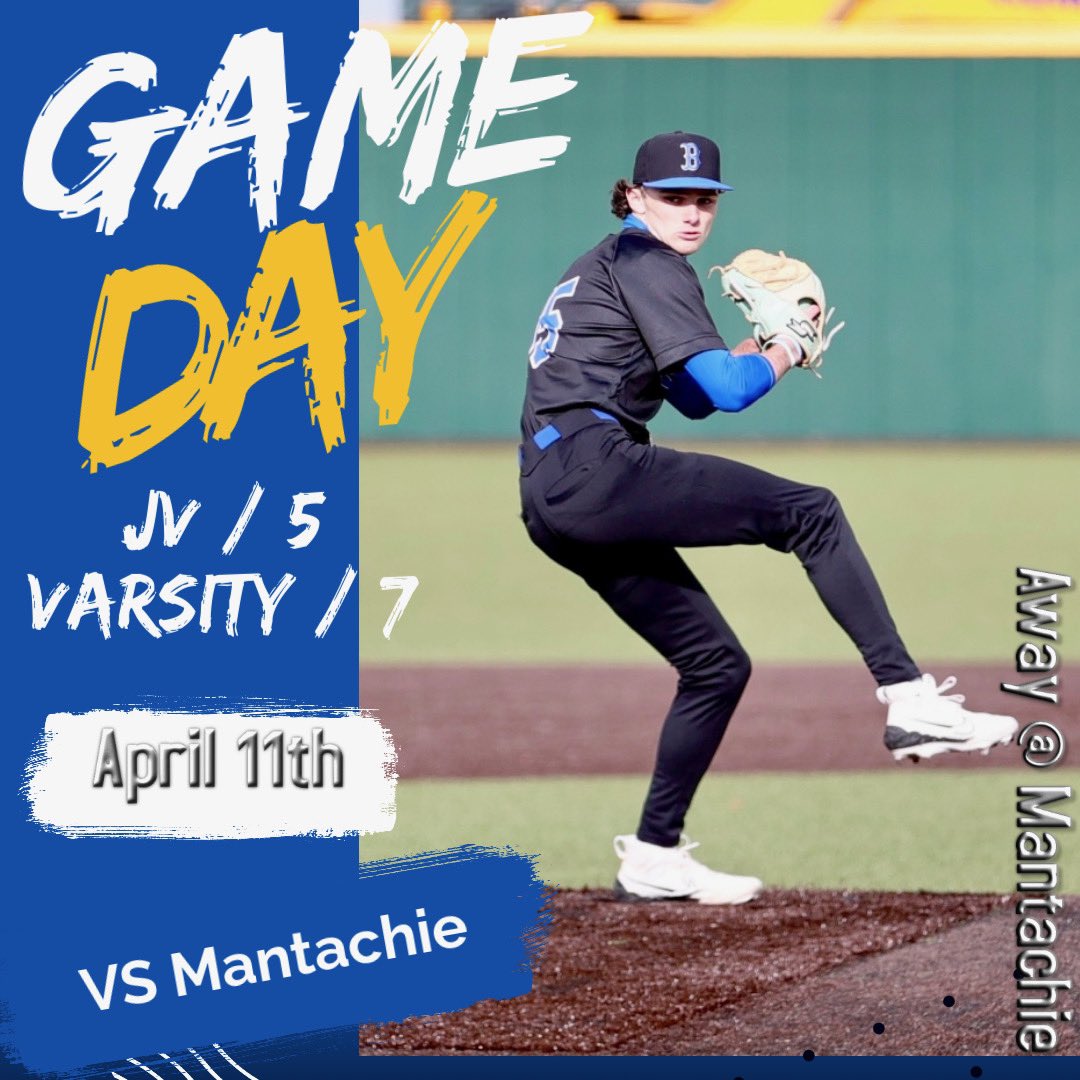 Booneville Baseball (@bhsdevilball) on Twitter photo GAME DAY!
We finish up division play at Mantachie tonight at 5/7!
Games will be on <a href="/BlueDevilTV/">Blue Devil TV</a> GAME DAY!
We finish up division play at Mantachie tonight at 5/7!
Games will be on <a href="/BlueDevilTV/">Blue Devil TV</a>