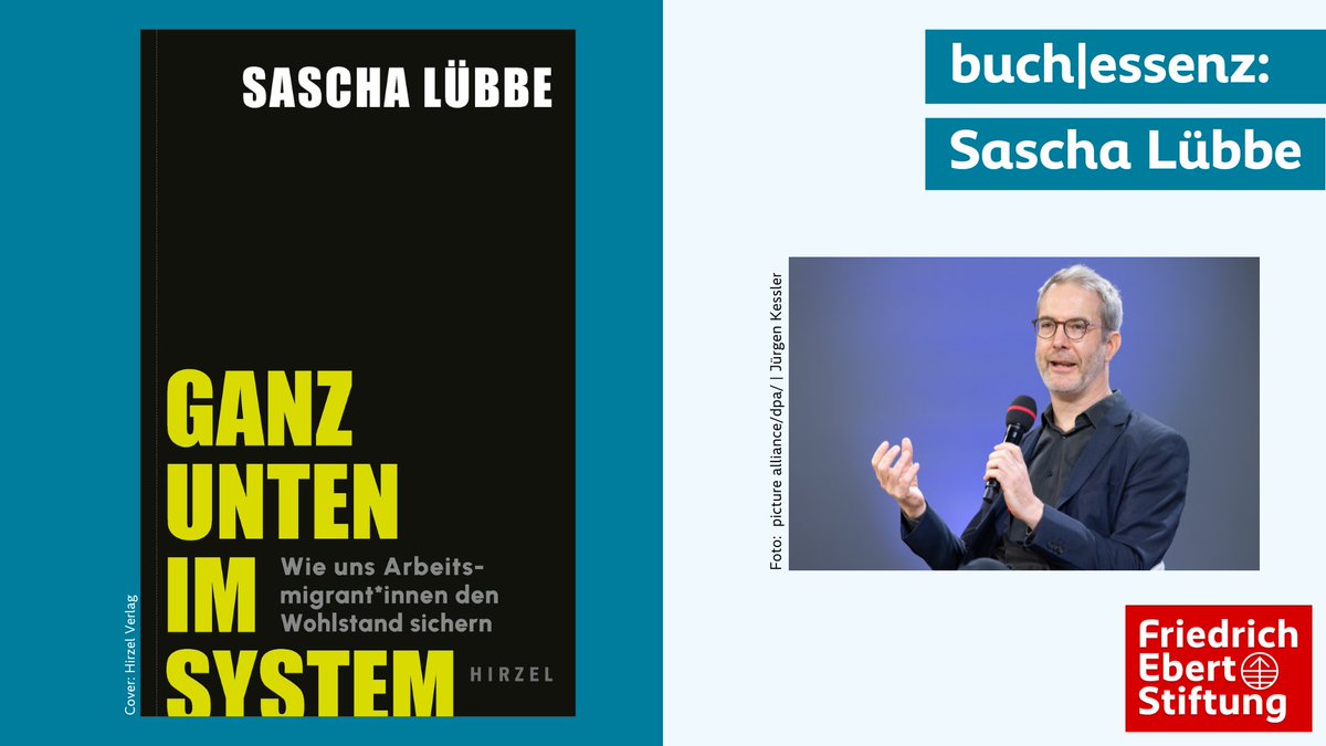 Friedrich-Ebert-Stiftung (@fesonline) on Twitter photo „Es ist ein kräftezehrendes Leben. Fremd, mitten in Deutschland und doch isoliert.“
Sascha Lübbe: Ganz unten im System. Wie uns Arbeitsmigrant_innen den Wohlstand sichern. 1/4
<a href="/SaschaLuebbe78/">Sascha Lübbe</a> #Arbeitsmigration „Es ist ein kräftezehrendes Leben. Fremd, mitten in Deutschland und doch isoliert.“
Sascha Lübbe: Ganz unten im System. Wie uns Arbeitsmigrant_innen den Wohlstand sichern. 1/4
<a href="/SaschaLuebbe78/">Sascha Lübbe</a> #Arbeitsmigration