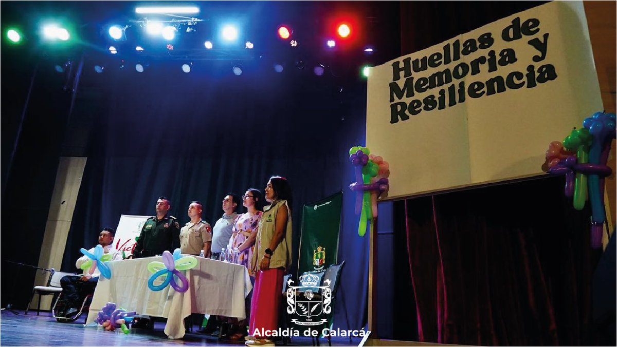 En Calarcá conmemoramos el Día de la Memoria y Solidaridad con las Víctimas del Conflicto Armado, reconociendo su dolor y resiliencia. Este encuentro fue un espacio para recordar y reafirmar nuestro compromiso con la construcción de un territorio en paz. 

instagram.com/share/_-w_34y-v