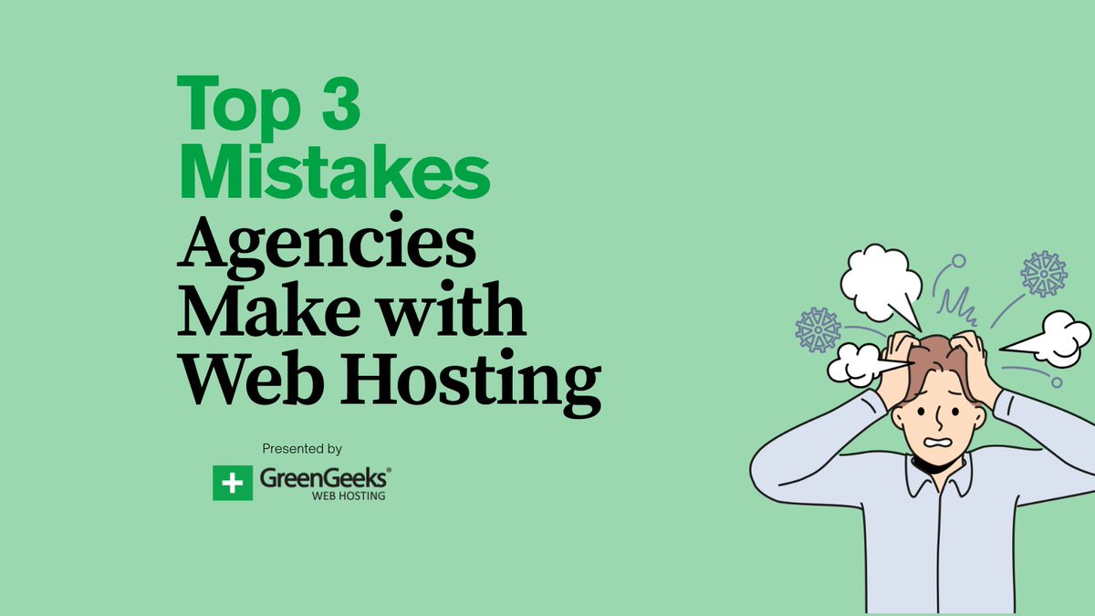 goGreenGeeks's tweet image. Top 3 hosting mistakes agencies make:

1. Choosing cheap over reliability.
2. Ignoring green energy. 
3. Overlooking real support. 

You (and your clients) deserve better.
#HostingTips #WebAgencies #GreenGeeks