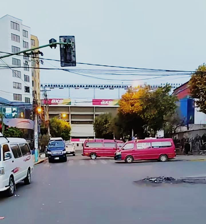 10:00
Miraflores 
Busch y carrasco. Punto de bloqueo