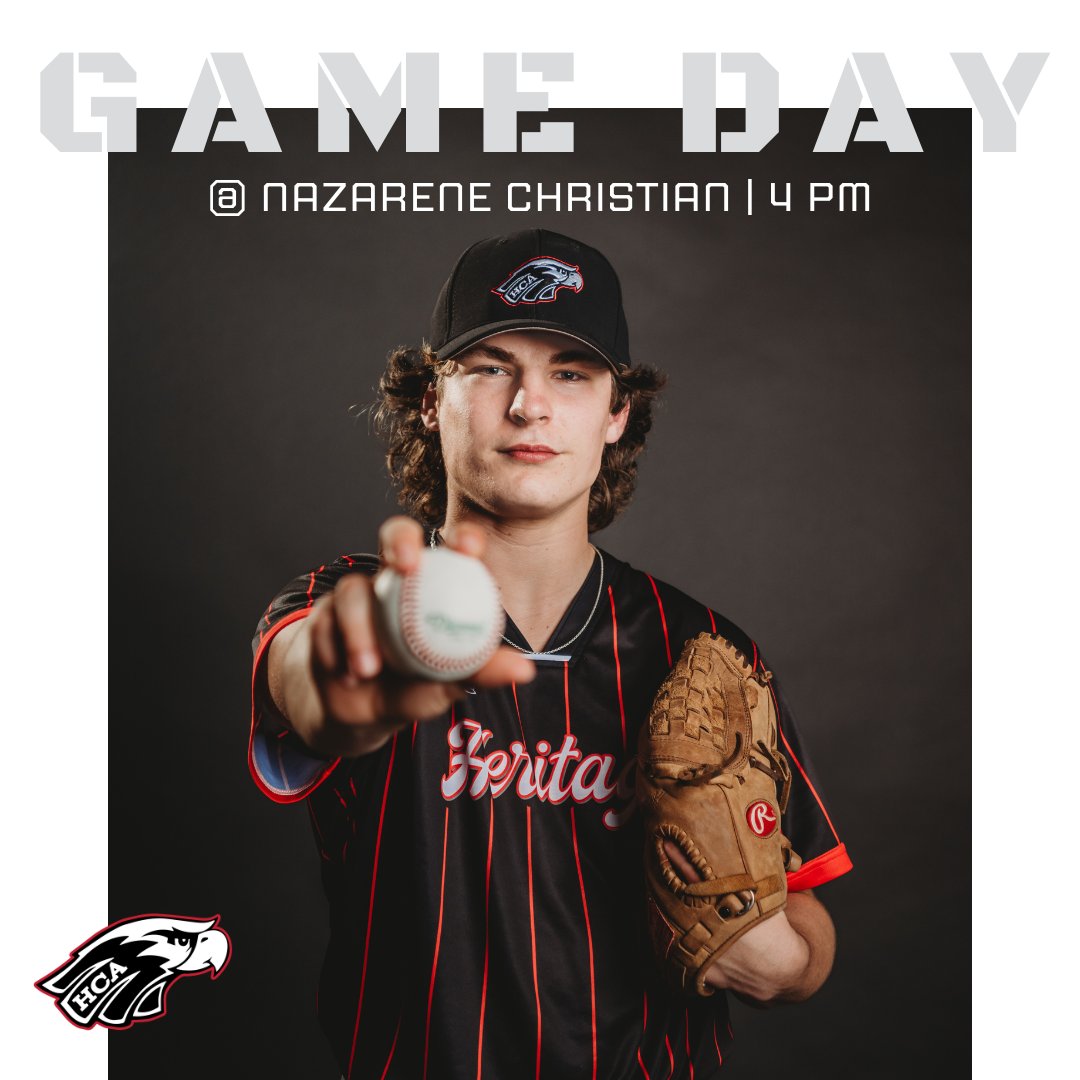 HAPPY FRIDAY! HAPPY GAME DAY, EAGLE NATION! ⚾🦅
#HCAEagleNation #HCAleads #RockwallTX #TAPPSBaseball
