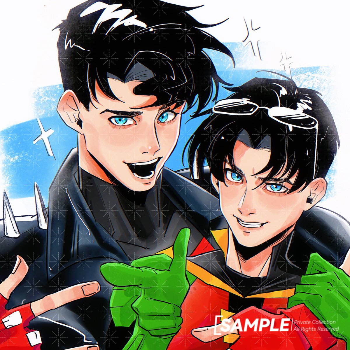 smallstarrrr's tweet image. 最近的一些稿件
#DC