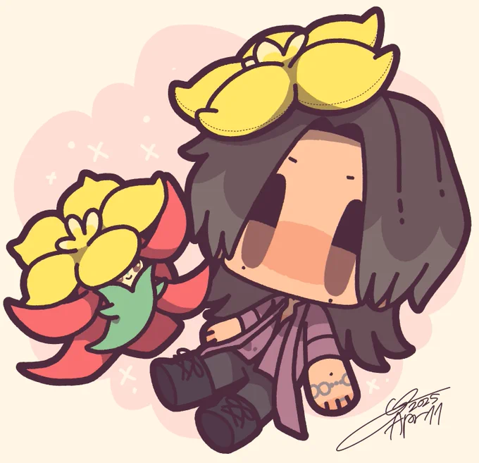 ポケGOにヒメンカ実装されたの嬉しくてハピろ〜 