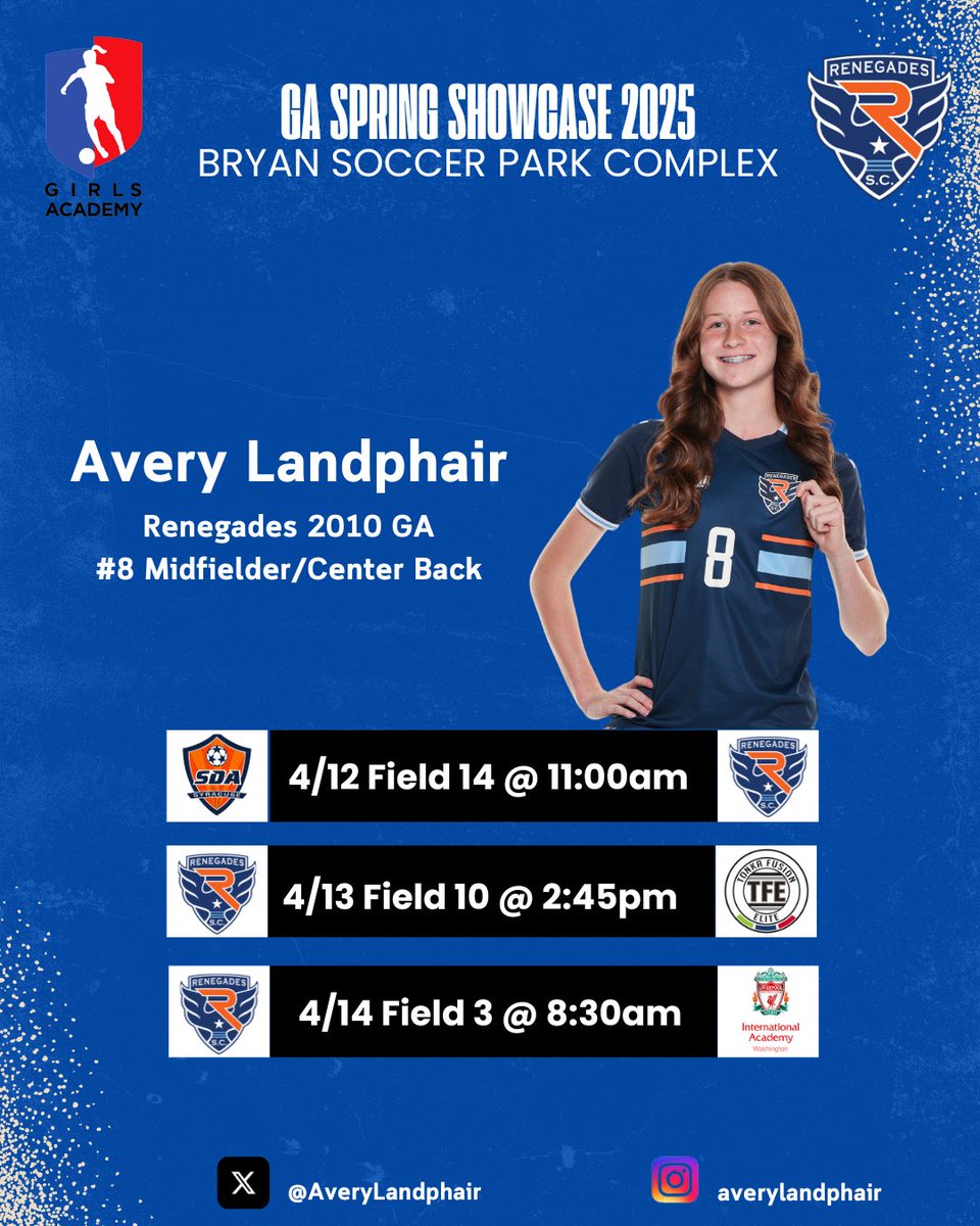 Ready for the spring showcase!!