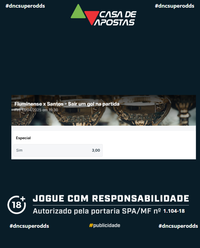moiseslanadnc's tweet photo. 💰R$5,00
Quase #dnc né?
#superodd #dncsuperodds #apostaaumentada https://t.co/rmbge3g84q