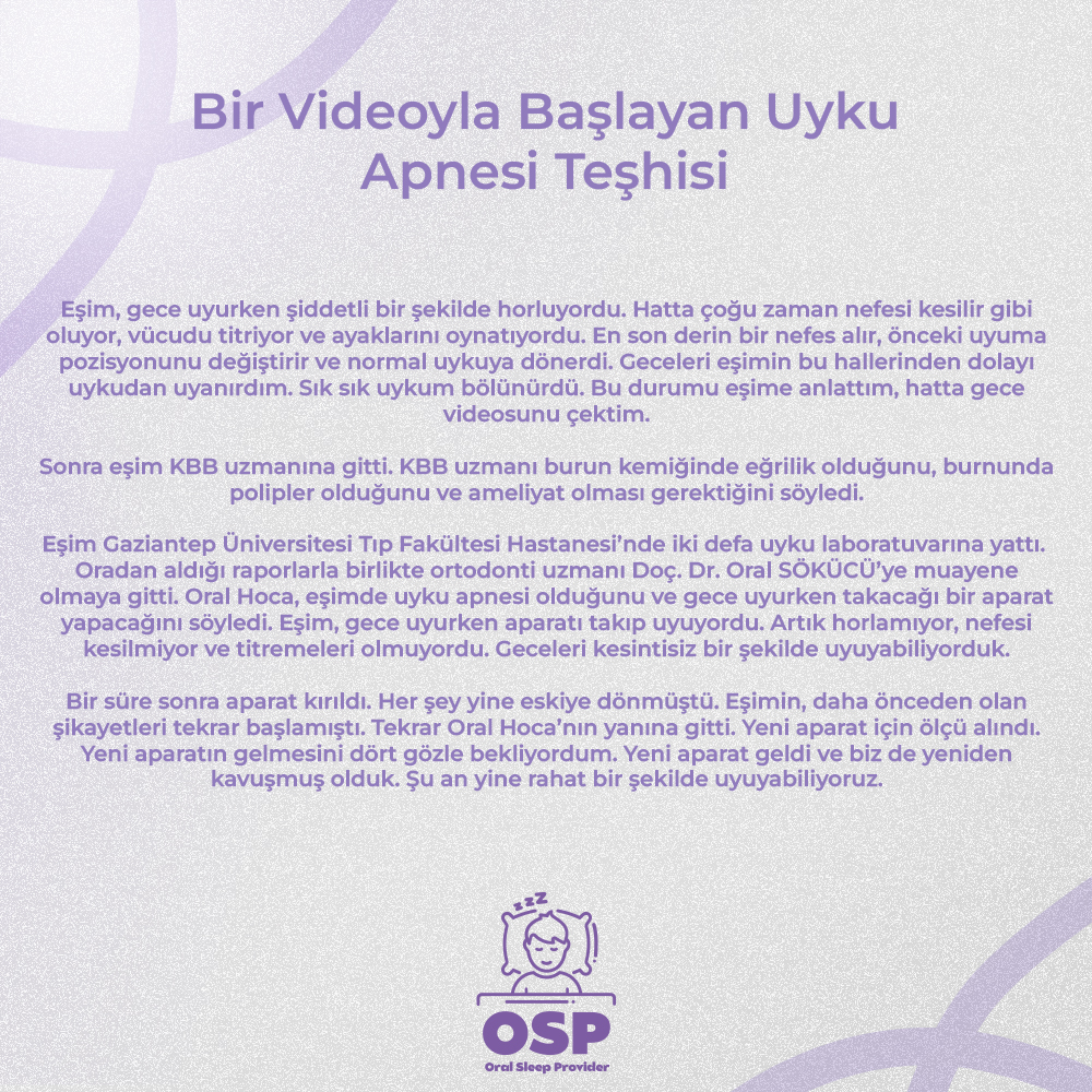 oralsleepprovid's tweet photo. Hasta Hikayesi; bir videoyla başlayan uyku apnesi teşhisi!
#oralsleepprovider #osp #uykuapnesi #profdroralsökücü https://t.co/7C8ofrwnxT
