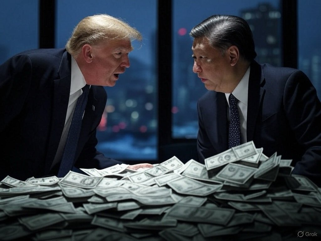 porktendencia's tweet photo. “China”:
Porque respondió al arancel de Trump del 145% con aranceles de 125% a Estados Unidos a partir de mañana. https://t.co/AYe2anNlLh