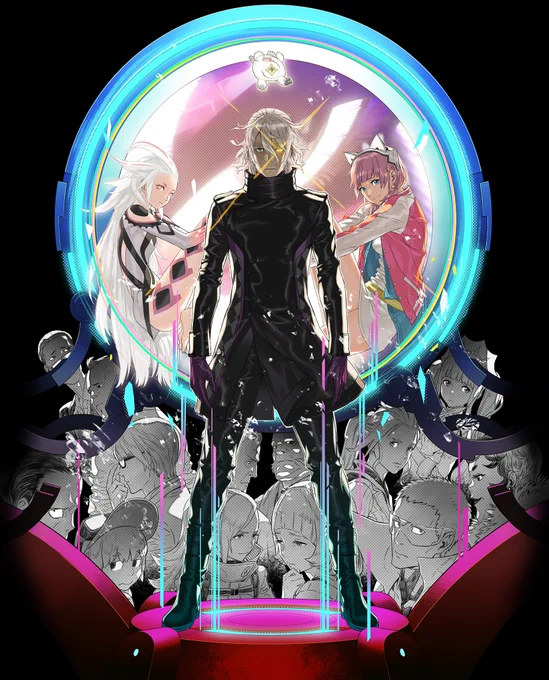 ソムニウムファイル3作品のパッケージイラストです 