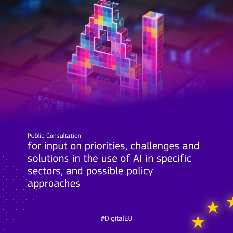 DigitalEU's tweet photo. Here's your #DigitalDigest:

🔹AI Continent: an action plan to make Europe a global leader in AI by boosting the EU’s AI innovation capabilities

🔹Public consultations open! Have your say on:

▪️Future cloud and AI policies
▪️Apply AI Strategy
▪️Cybersecurity Act