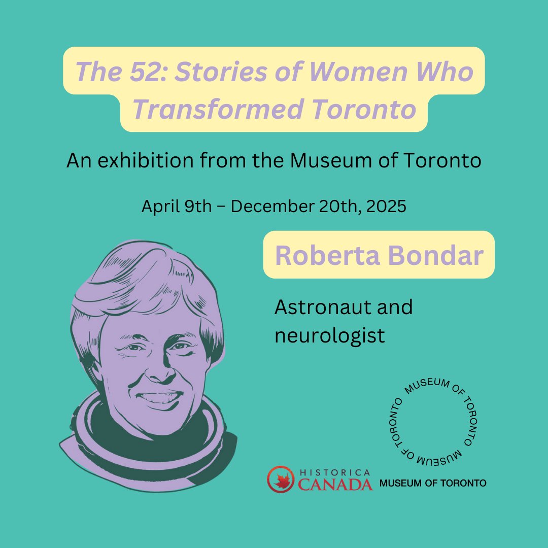 Historica Canada is collaborating with  <a href="/Museumoftoronto/">MUSEUM OF TORONTO</a>, including the development of new articles about women from The 52: Stories of Women Who Transformed Toronto.  #torontohistory