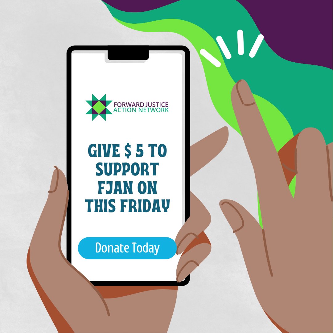 On this $5 Friday, we ask that you support the work of FJAN and our community efforts to resist systems of oppression. FJAN.org/donate