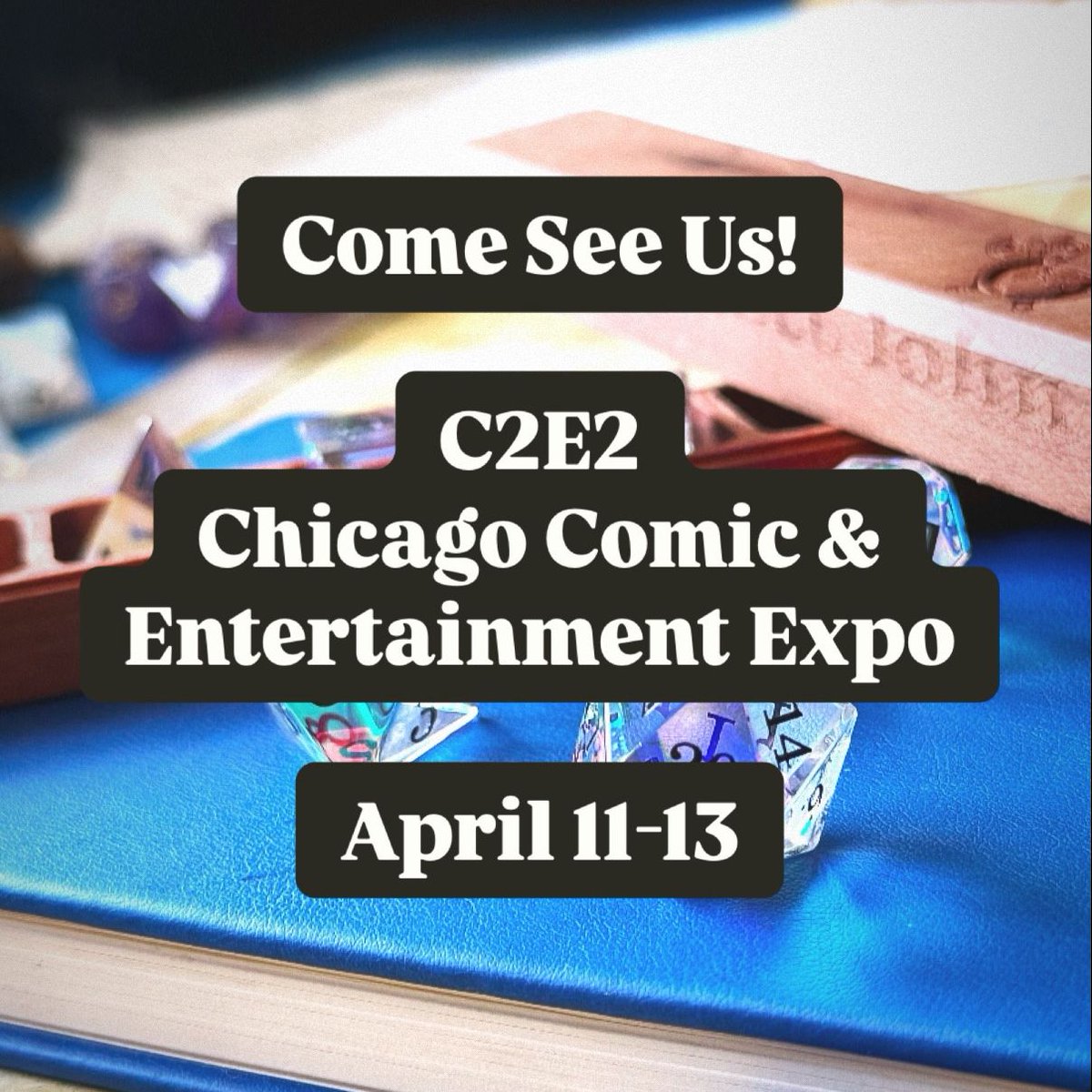 norsefoundry's tweet photo. Join a community of fellow gamers who appreciate quality and creativity. Come see us at C2E2 and explore our latest collections! https://t.co/dwITShUMzP