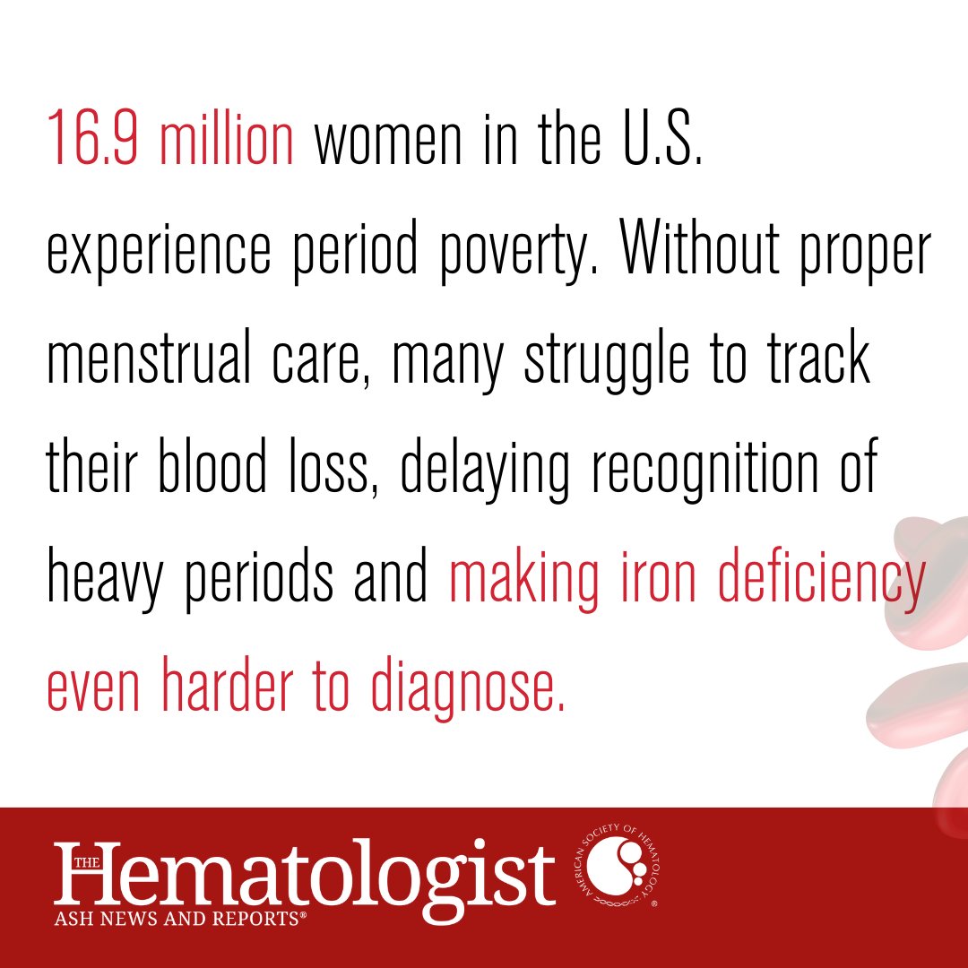 Iron deficiency is the most common micronutrient deficiency worldwide, and heavy menstrual bleeding (HMB) is a major contributor. Yet, HMB is often overlooked or normalized.  

Learn more: ow.ly/HZzu50Vu3H4 

#Hematology #MedTwitter #Anemia #IronDeficiency #MaternalHealth