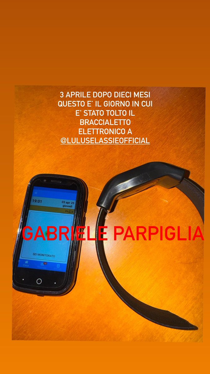 Parpiglia's tweet photo. ‘Quando mi hanno legato la caviglia con il braccialetto elettronico ero scioccata . Mi e’ caduto il mondo addosso’.
2 - ANTICIPAZIONE intervista #lulu #selassie fuori domenica su tutte le piattaforme . @luluselassieofficial #fairylu #luluselassieofficial #lulu https://t.co/ipZvHEamyc