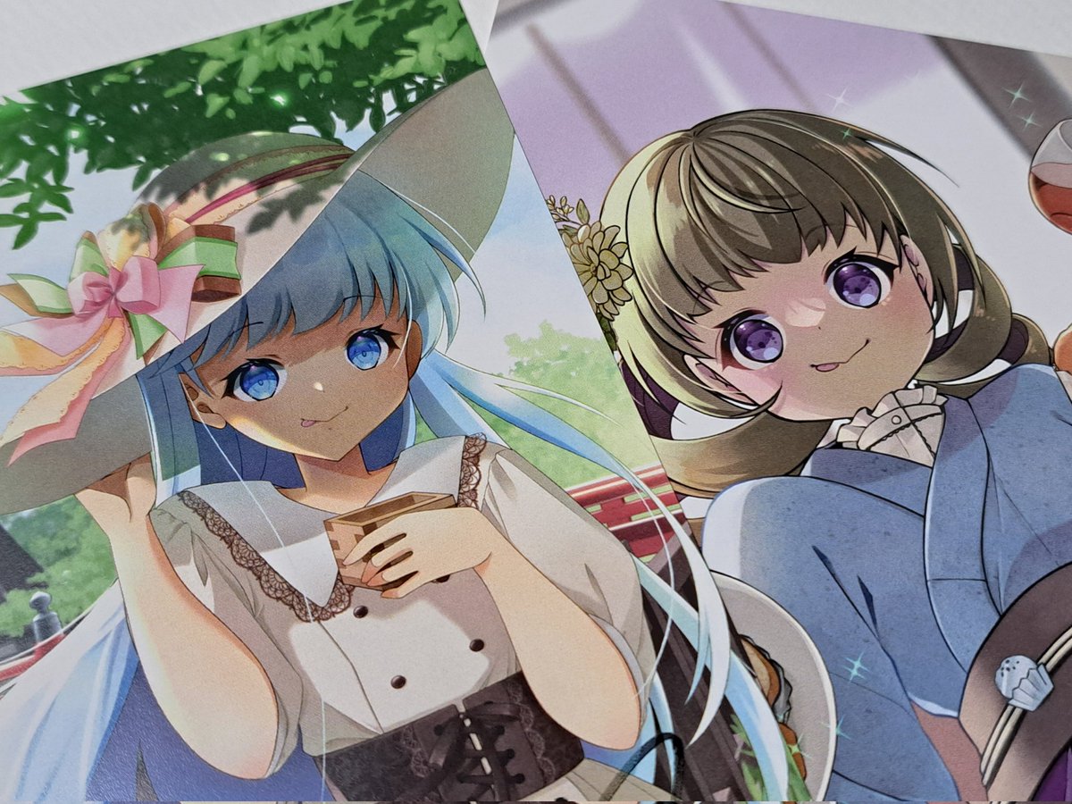「てか表情同じなんだけど私どんだけ表現力低いんよ... 」|ささつゆ🦊5/5【COMITIA144】H28b📚5/6【A40】参加のイラスト