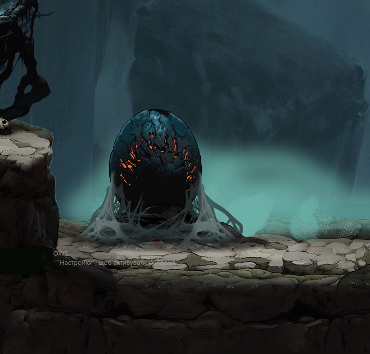 Comix_Zero's tweet photo. Zero descends deeper into the unknown…
A strange, pulsating egg lies ahead 🥚 wrapped in web and mystery 🕸️
What’s inside? And is he ready to face it? 👀

#comixzero #indiegame #gamedev #platformer #comixgame #metroidvania #pixelart #atmosphericgame #indiedevhour https://t.co/JeNAMfrfNM