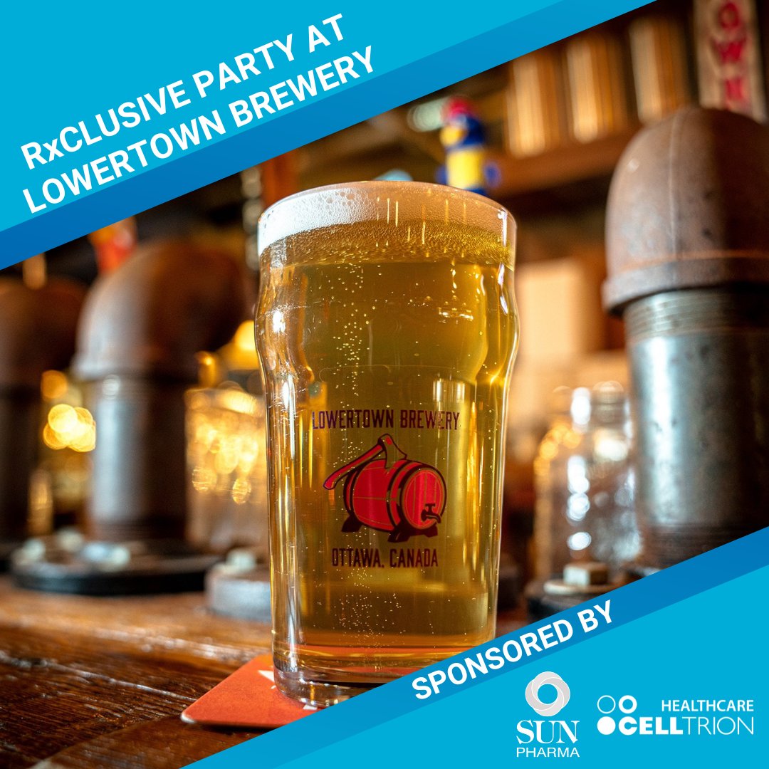 CSHP_SCPH's tweet image. Join us for an unforgettable night of hospitality at the #CSHP_PPC RxCLUSIVE PARTY at Lowertown Brewery! Enjoy great drinks, tasty snacks, amazing vibes, and fantastic company, all set in a cool, laid-back atmosphere.

Register by April 16 to save➡️ CSHP.ca/PPC2025