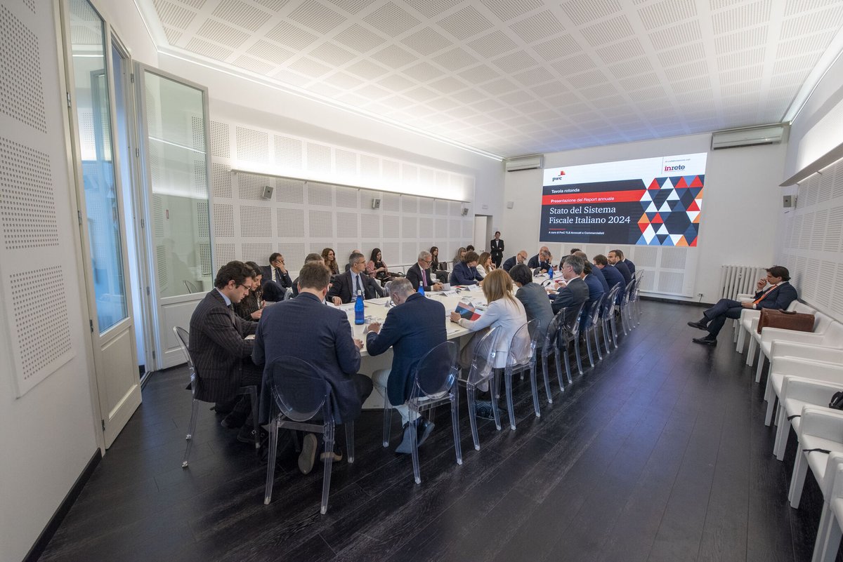 L'altro giorno abbiamo partecipato con il nostro Corporate Affairs &amp; Communication Director di JTI Italia, <a href="/L_Fronteddu/">Lorenzo Fronteddu</a>, alla tavola rotonda di PwC Italia e Inrete sul “Sistema Fiscale Italiano 2024”. 

Un confronto ricco di spunti sui megatrend globali.