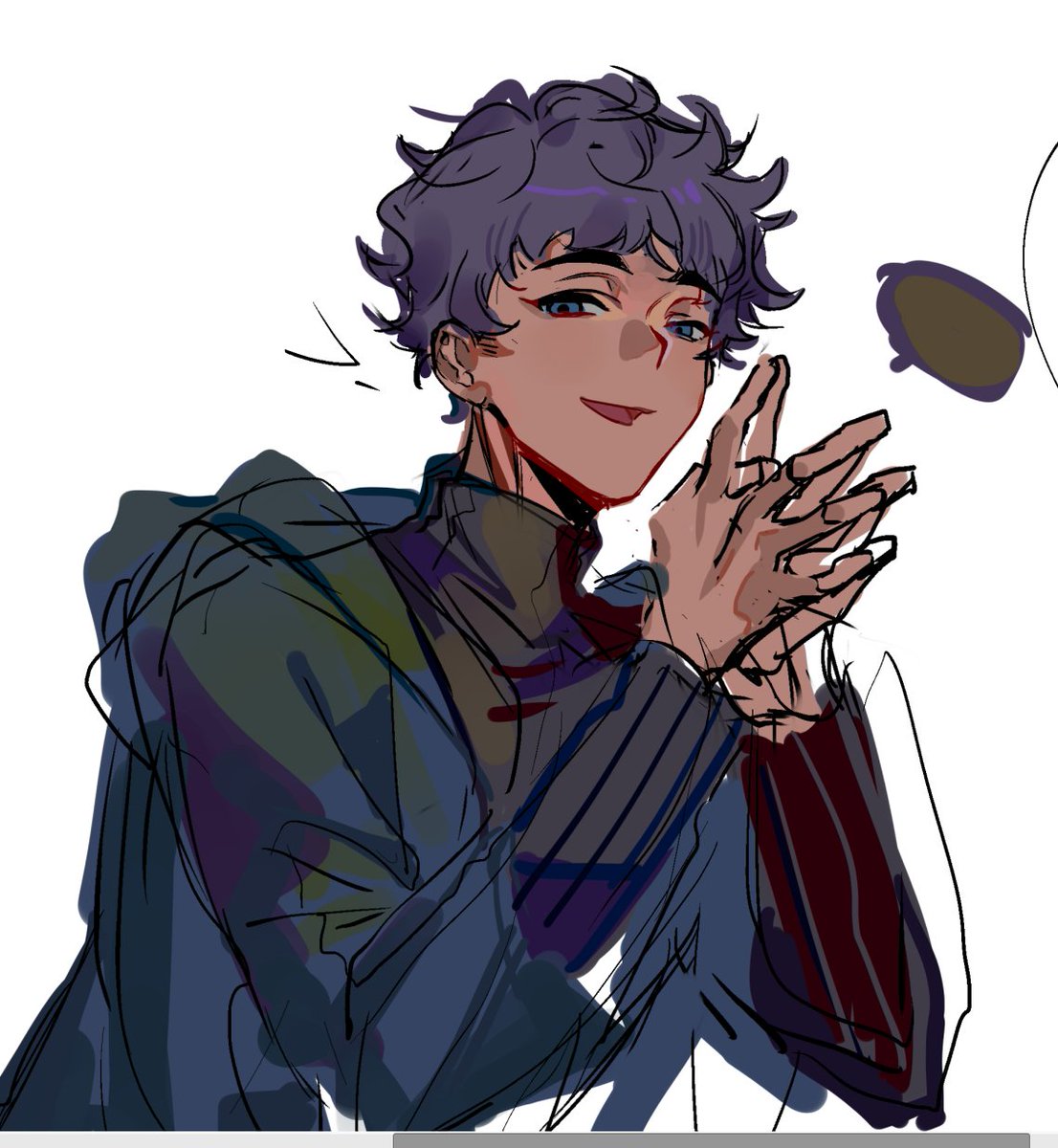 #カブミス 摸索中，镜像画完发现衣服反了很悲哀🥲