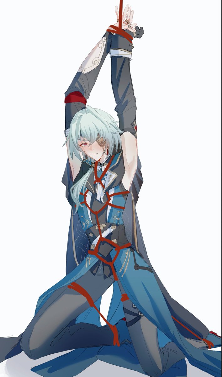 #HonkaiStarRail #Anaxa
替树庭的学者绑好了，说谢谢了吗