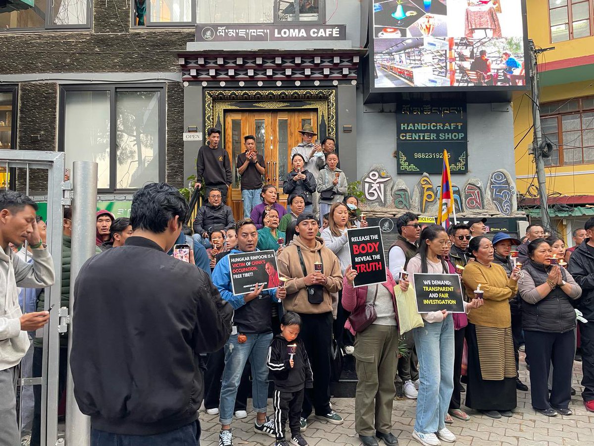 On April 11, 2025,Tibetans in Dharamshala held a candlelight vigil in solidarity with Tulku Hungkar Dorje Rinpoche, who died under mysterious circumstances in Chinese custody in Vietnam. His arrest sparked concerns over human rights violations and transnational repression by CCP.