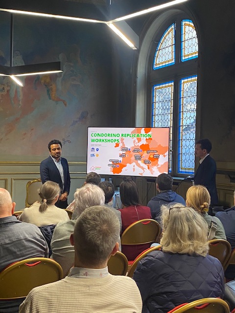 📢 This week, EBC was in Paris for the <a href="/CondorenoLife/">Life_CondoReno</a>  Steering Committee and the Forum Habiter Durable[FS1]  held in the City Council of Paris, both hosted by the <a href="/AparisClimat/">Agence Paris Climat</a>.

🔗 ebc-construction.eu/news/energy-ef…

#LIFEprogramme #EUProjects