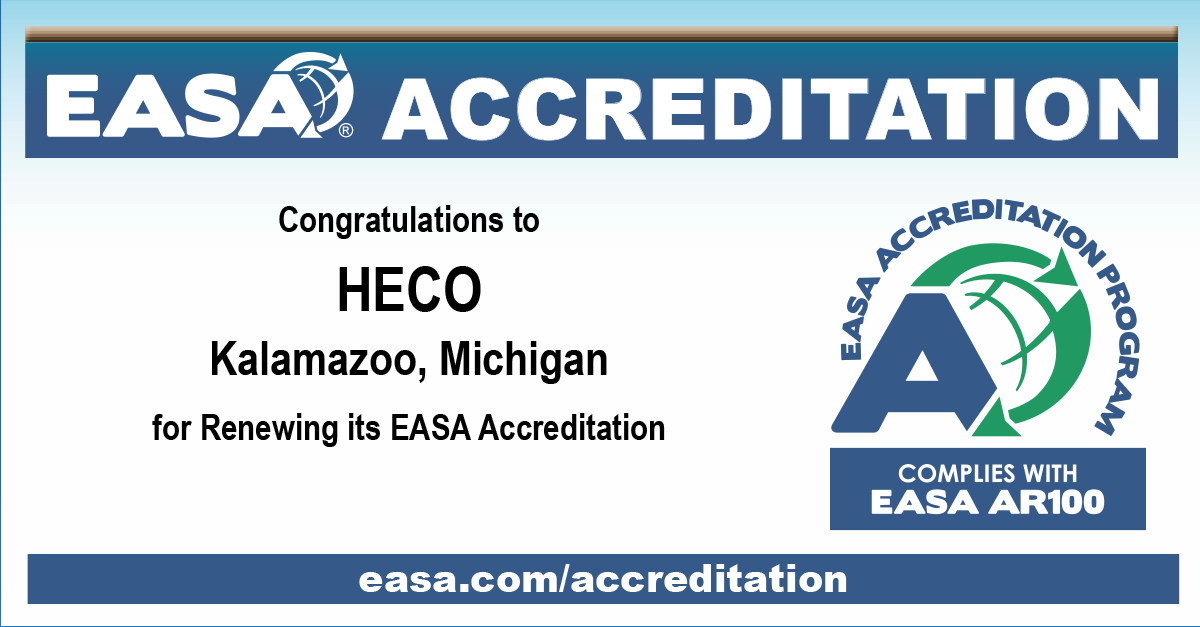 easahq's tweet photo. Congratulations to @HECOInc for renewing its @easahq Accreditation! @easahq Accreditation showcases this company's commitment to excellence and best practices. Learn more at https://t.co/KiQf76oaO6. 
#Electromechanical #EASA #Accreditation #ElectricMotors #PowerGrid https://t.co/yyJ2MBtOdQ