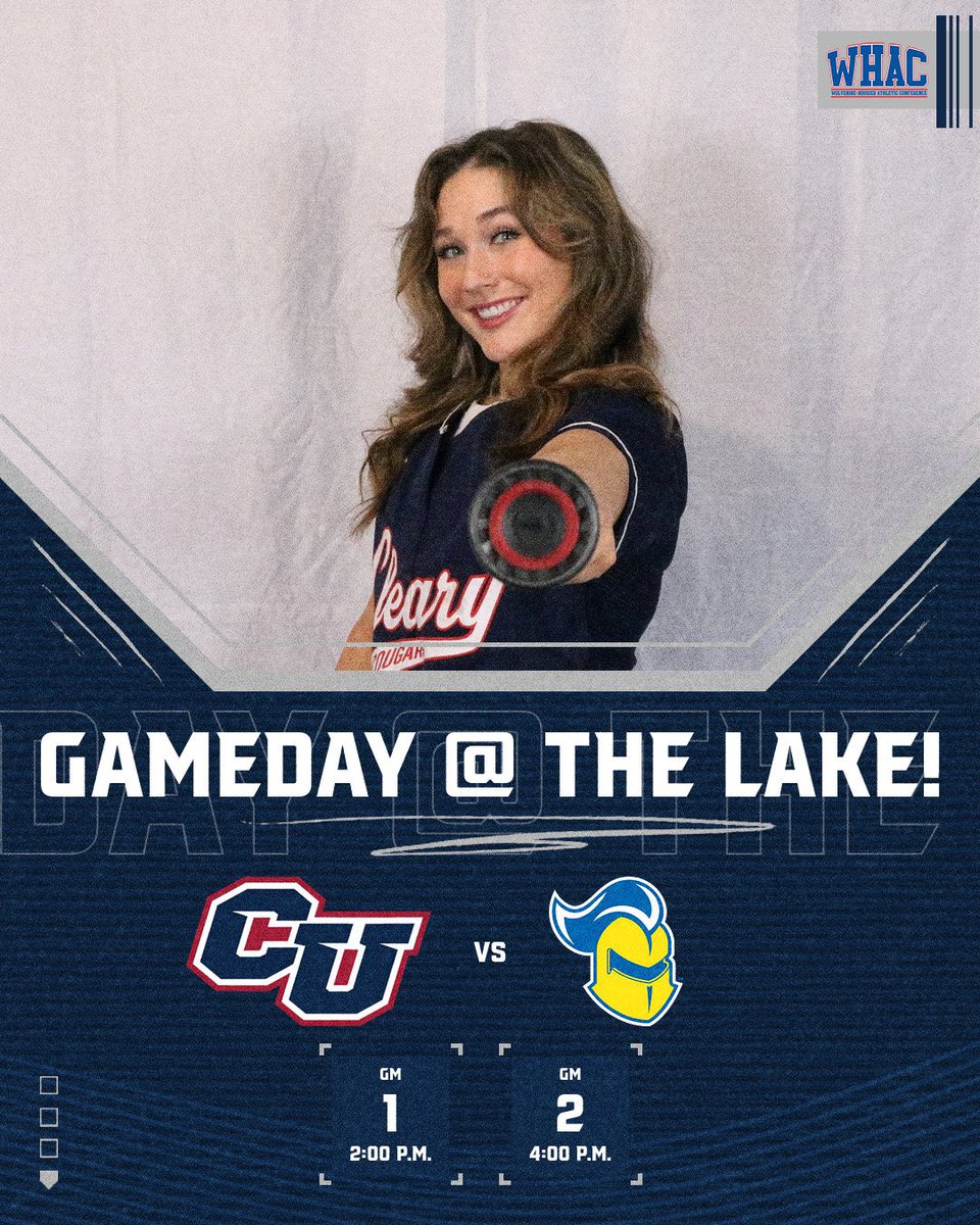 Two at the Lake today! 

🆚 Madonna 
🏟️ Lake Trust Stadium 
⏰ 2 &amp; 4 P.M. 
📊 clearycougars.com/sports/sball/2…
🎥 portal.stretchinternet.com/cleary/

#scratchandclaw