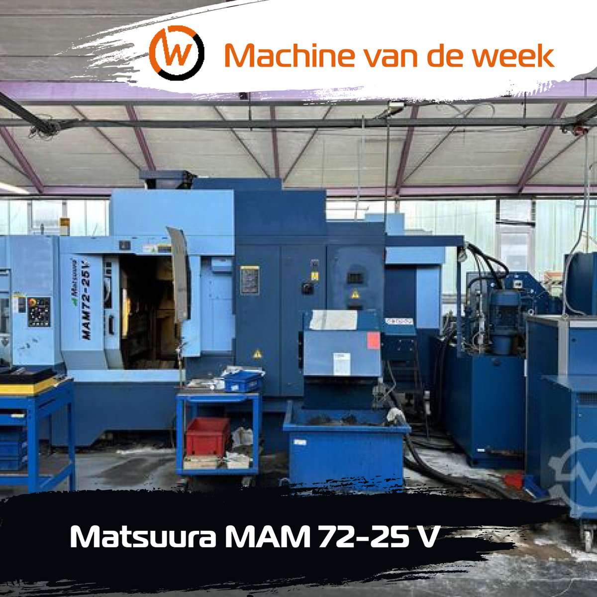⚙⚙⚙ Machine van de week ⚙⚙⚙
Precieze 5-assige bewerking met de Matsuura MAM 72-25V: 550x410x450 mm verplaatsing, 15.000 tpm, 10 pallets, 60 gereedschappen, Fanuc-besturing &amp; 70 bar interne koeling voor maximale efficiëntie.
👉werktuigen.nl/edf-1700x2500/… #werktuigen