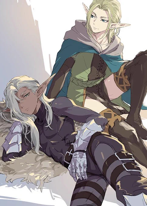 イシリオンとリナ兄さん 