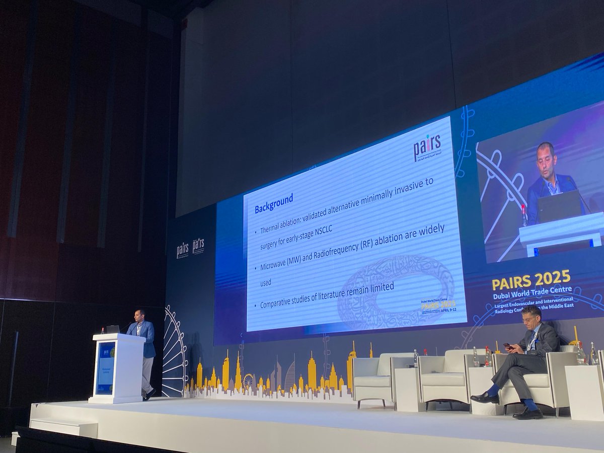 pairsmedia's tweet photo. First case of the Lung-Kidney Tumor Board at #PAIRS2025.

Dr. A. Khankan, dives into the complexities of tumor management and treatment strategies. A key discussion for oncology and radiology professionals! #LungKidneyTumorBoard #Oncology #Radiology https://t.co/8oTtHEd9dB