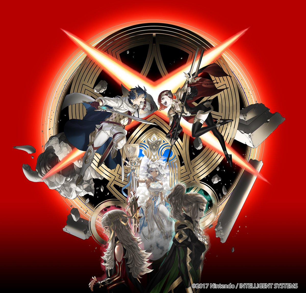「ファイアーエムブレムヒーローズで描いたメインビジュアル群です 」|コザキユースケ/Yusuke Kozakiのイラスト