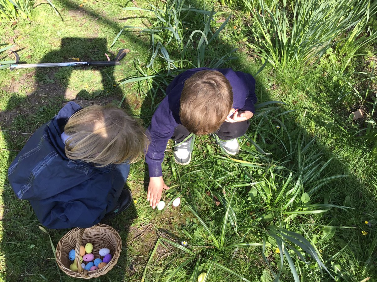 The Easter Bunny visited Blossom Class this week! 🥚