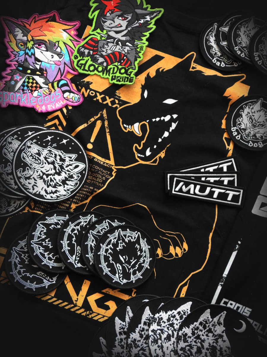 ⚠️ATTENTION! ⚠️Now shipping to both EU and US!

Store will be open for 2 weeks! 
Get your edgy dog equipment from here while stocks last➜
 ko-fi.com/canisinfernali…