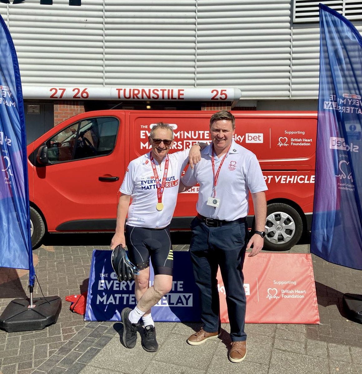 Rhodri Thomas (@rhodrithomasbhf) on Twitter photo Pleasure to welcome the #EveryMinuteMatters relay back to wales and to <a href="/Wrexham_AFC/">Wrexham AFC</a>. Thank you and well done to Pat Nevin for leading the leg from <a href="/TranmereRovers/">Tranmere Rovers FC</a> today. I’m looking forward to getting back on the bike in the morning, next stop <a href="/crewealexfc/">Crewe Alexandra</a> <a href="/BHFCymru/">BHF Cymru</a> <a href="/TheBHF/">British Heart Foundation</a> 🏴 Pleasure to welcome the #EveryMinuteMatters relay back to wales and to <a href="/Wrexham_AFC/">Wrexham AFC</a>. Thank you and well done to Pat Nevin for leading the leg from <a href="/TranmereRovers/">Tranmere Rovers FC</a> today. I’m looking forward to getting back on the bike in the morning, next stop <a href="/crewealexfc/">Crewe Alexandra</a> <a href="/BHFCymru/">BHF Cymru</a> <a href="/TheBHF/">British Heart Foundation</a> 🏴