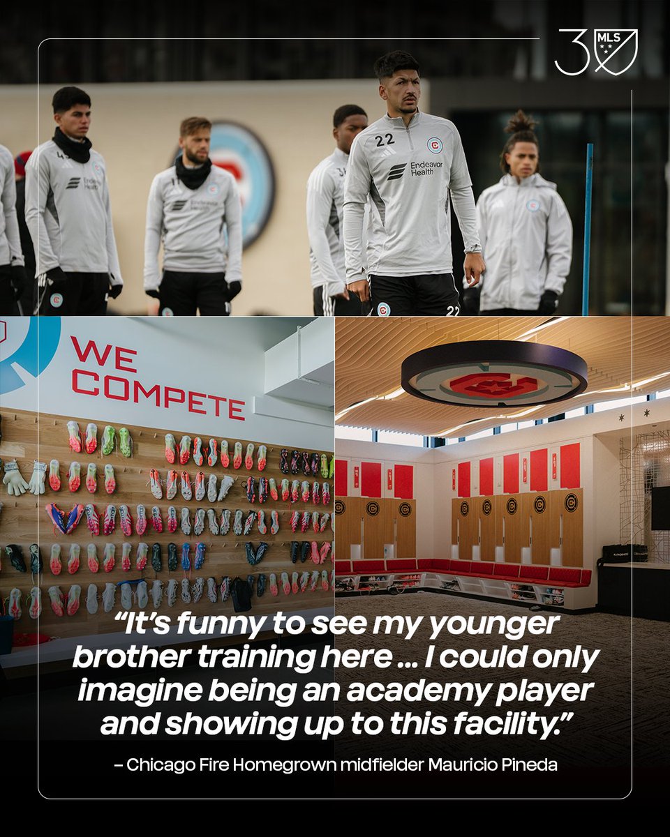 Major League Soccer (@mls) on Twitter photo .<a href="/ChicagoFire/">Chicago Fire FC</a> have opened a new training facility, with an emphasis on a further connection between the club, and the city.
Dive deep into this impactful project in our newest edition of 30 Clubs, 30 stories: soc.cr/4csqXpX .<a href="/ChicagoFire/">Chicago Fire FC</a> have opened a new training facility, with an emphasis on a further connection between the club, and the city.
Dive deep into this impactful project in our newest edition of 30 Clubs, 30 stories: soc.cr/4csqXpX