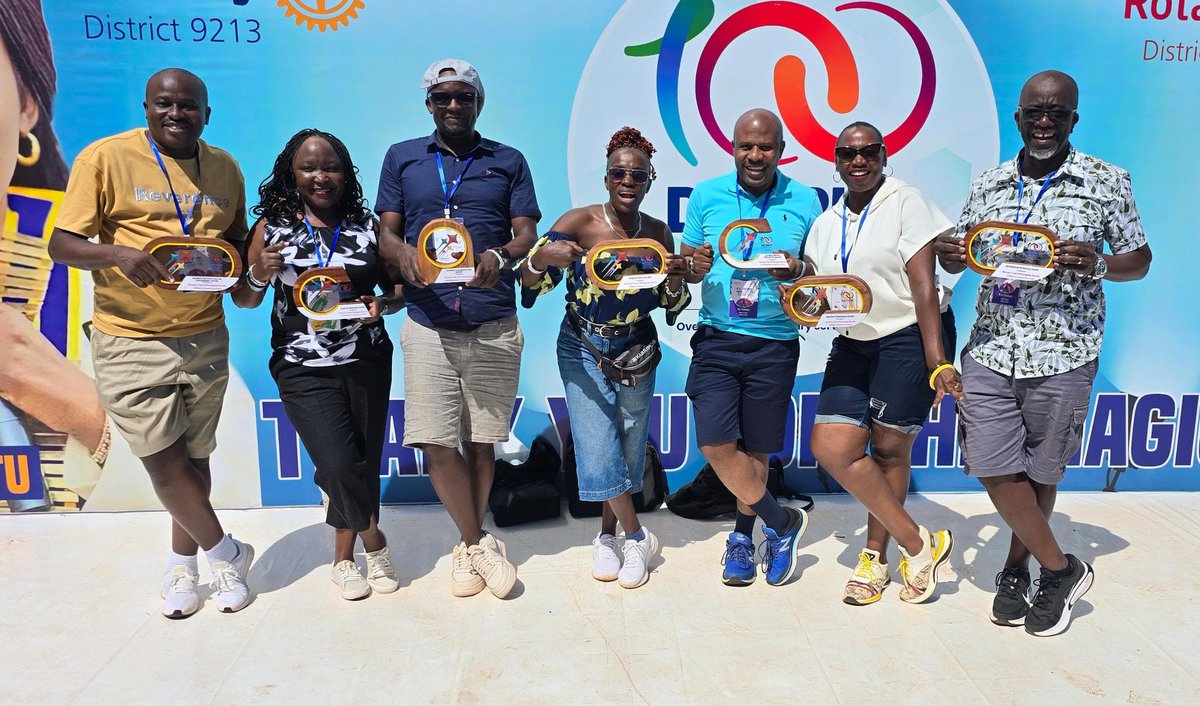 KampalaSouth's tweet photo. #100ThDISCON
We have done well ๐๐ฟ๐๐ฟ๐๐ฟ.
Awards received so far ๐
1. Winners: Social Media Award
2. Winners: Membership Participation & Engagement Award
3. Winners: Discon attendance Award.
4. Winners: Innovation award
5. Winners: Membership retention award.
6. 1st Runner Up: Club Governance Award
7. 1st Runners up: Global Grant projects award.
8. 2nd Runner Up : Learning & Innovation Award
