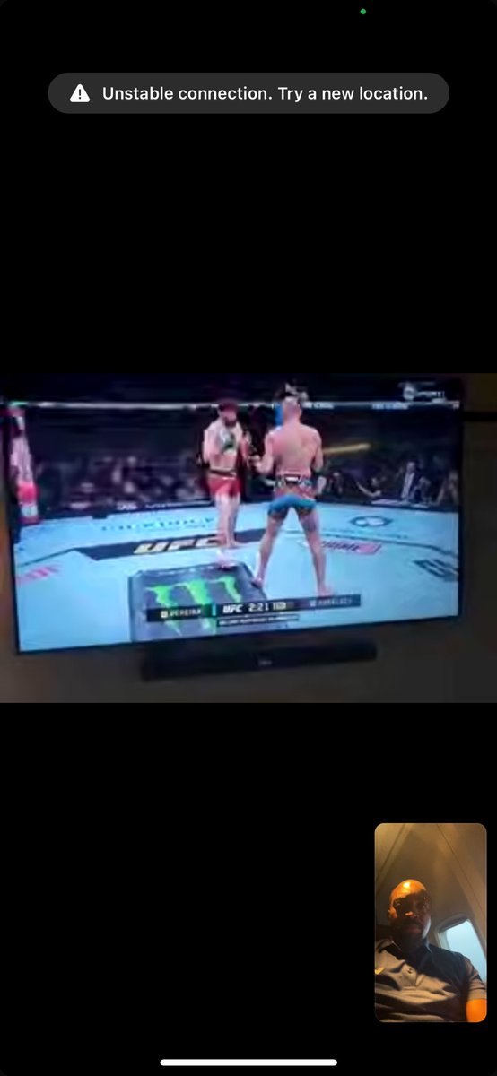 Everyone needs a #UFC watch buddy like ⁦<a href="/yemotoye/">Olayemi 🇳🇬 🍁 🇨🇦</a>⁩ to ensure you are covered for all events. On the ground, sea, or in the air…we are 💯 😂 😂#UFC #Fighthead #MMA